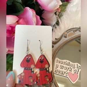 Teacher- Clifford Earrings